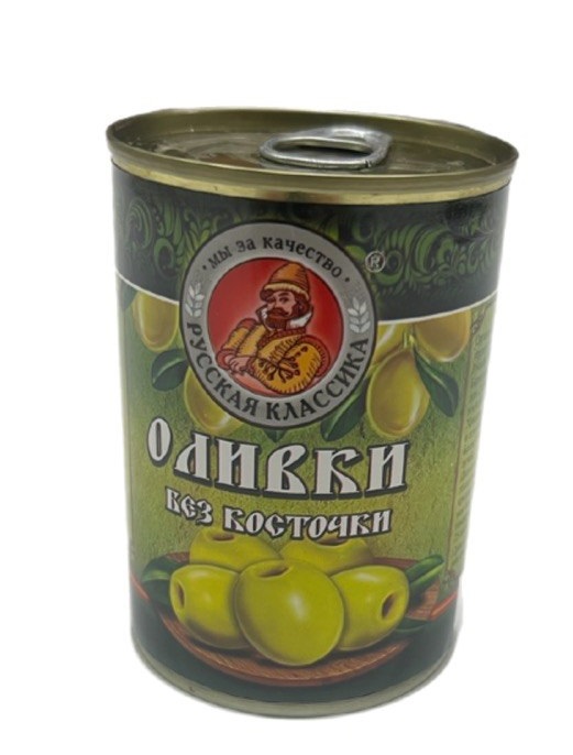ОЛИВКИ б/к 300 мл "РУССКАЯ КЛАССИКА" Египет (+18°С)