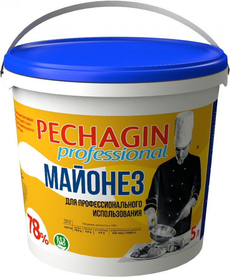 Майонез Печагин 5л Professional 78% (0°С)