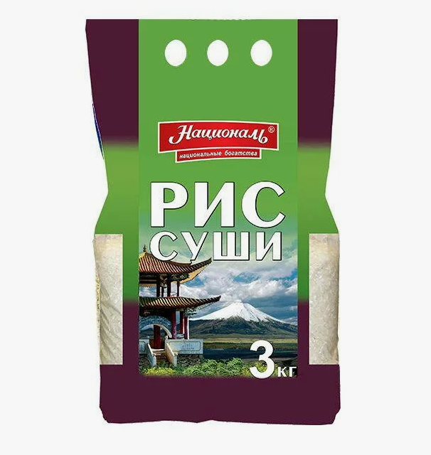 РИС Суши Националь 3 кг 1/4