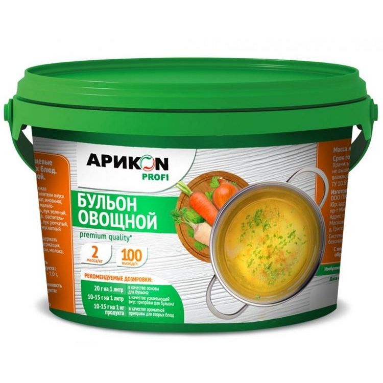 БУЛЬОН овощной 2кг АРИКОН PROFI  (+18°С) 1/4