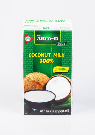 КОКОСОВОЕ молоко, Tetra Pak AROY-D 1 л 1/12